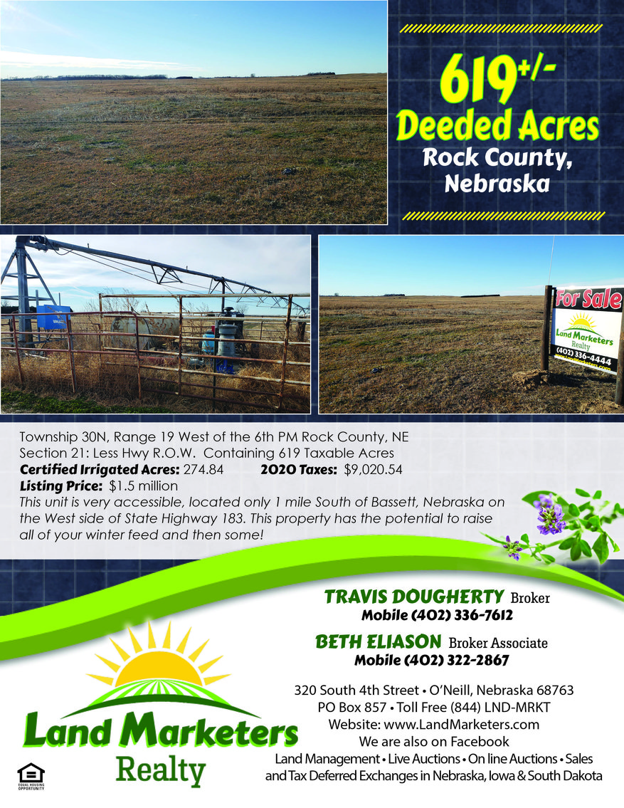 Image for 619+/- Acres South of Bassett, NE