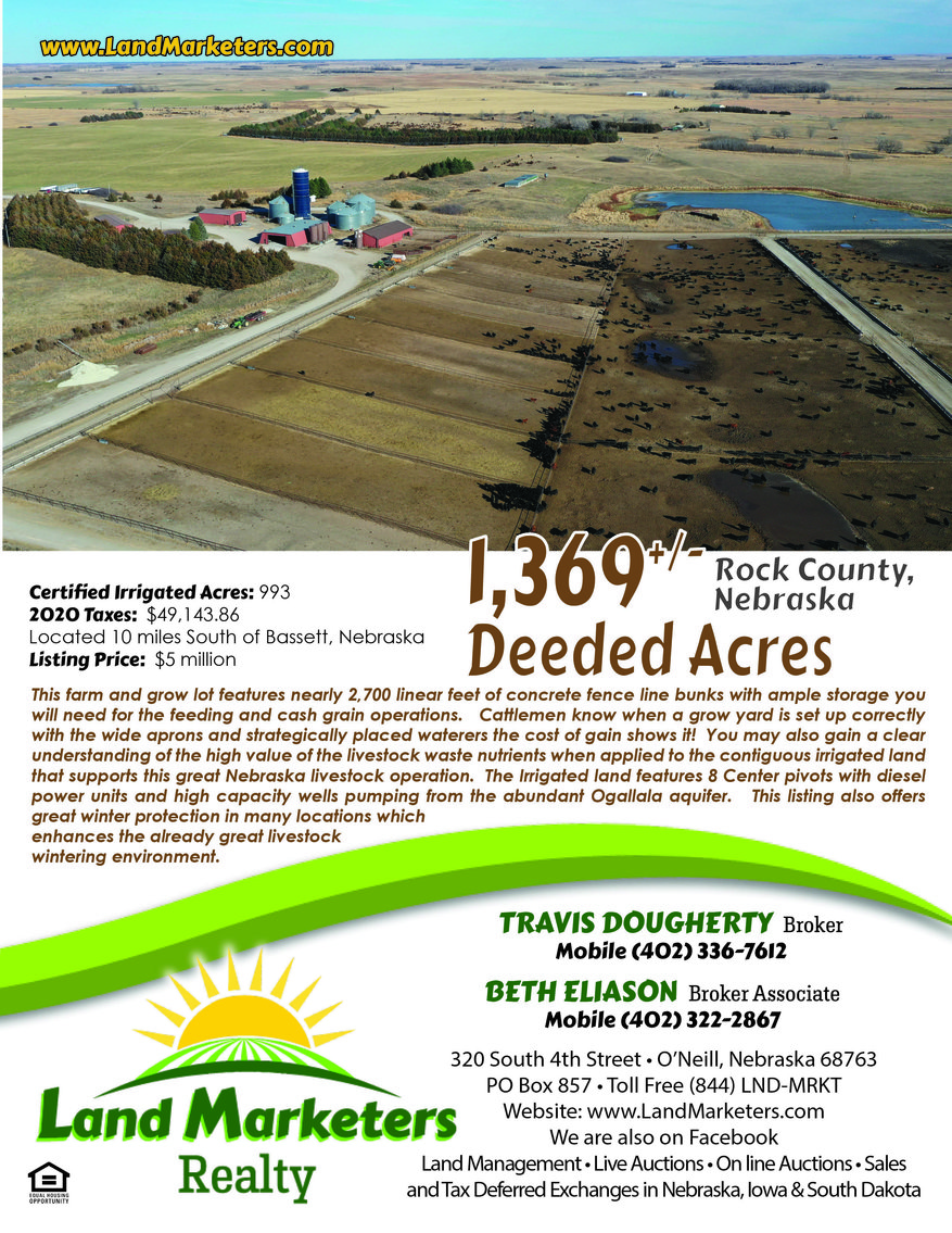 Image for 1,369 +/- Acres South of Bassett, NE