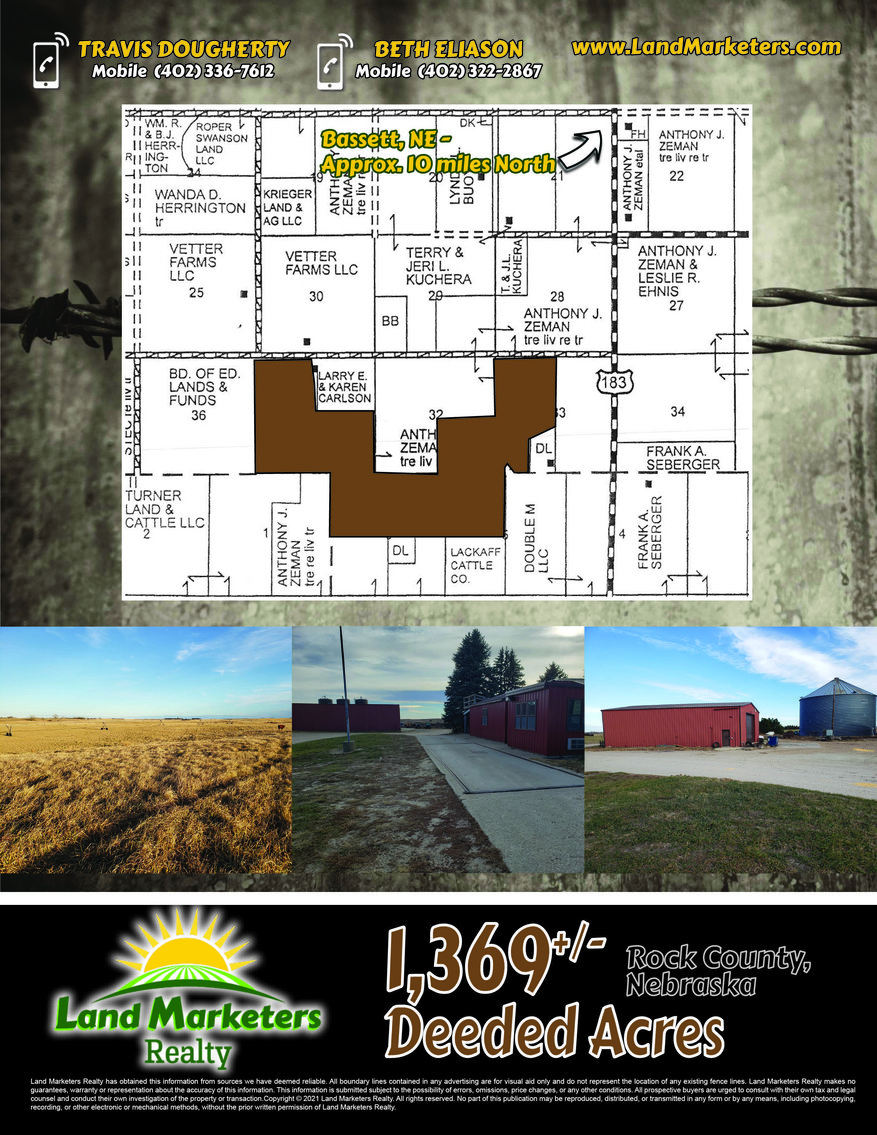 Image for 1,369 +/- Acres South of Bassett, NE