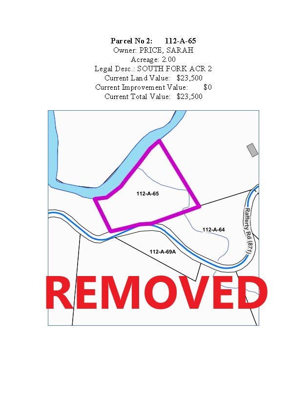 Image for REMOVED - 2 JS- 2.00 acres, more or less, on the South Fork of Holston River, Taylor Magisterial District