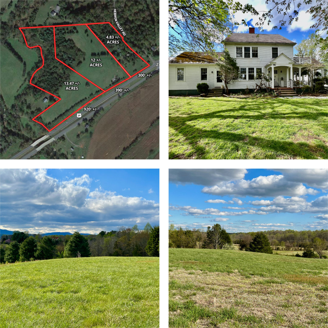 Image for 3 Parcels Totaling 30.3 +/- Acres w/4 BR Home, Outbuildings & 1,600' +/- of Rt. 29 Frontage--Madison County, VA