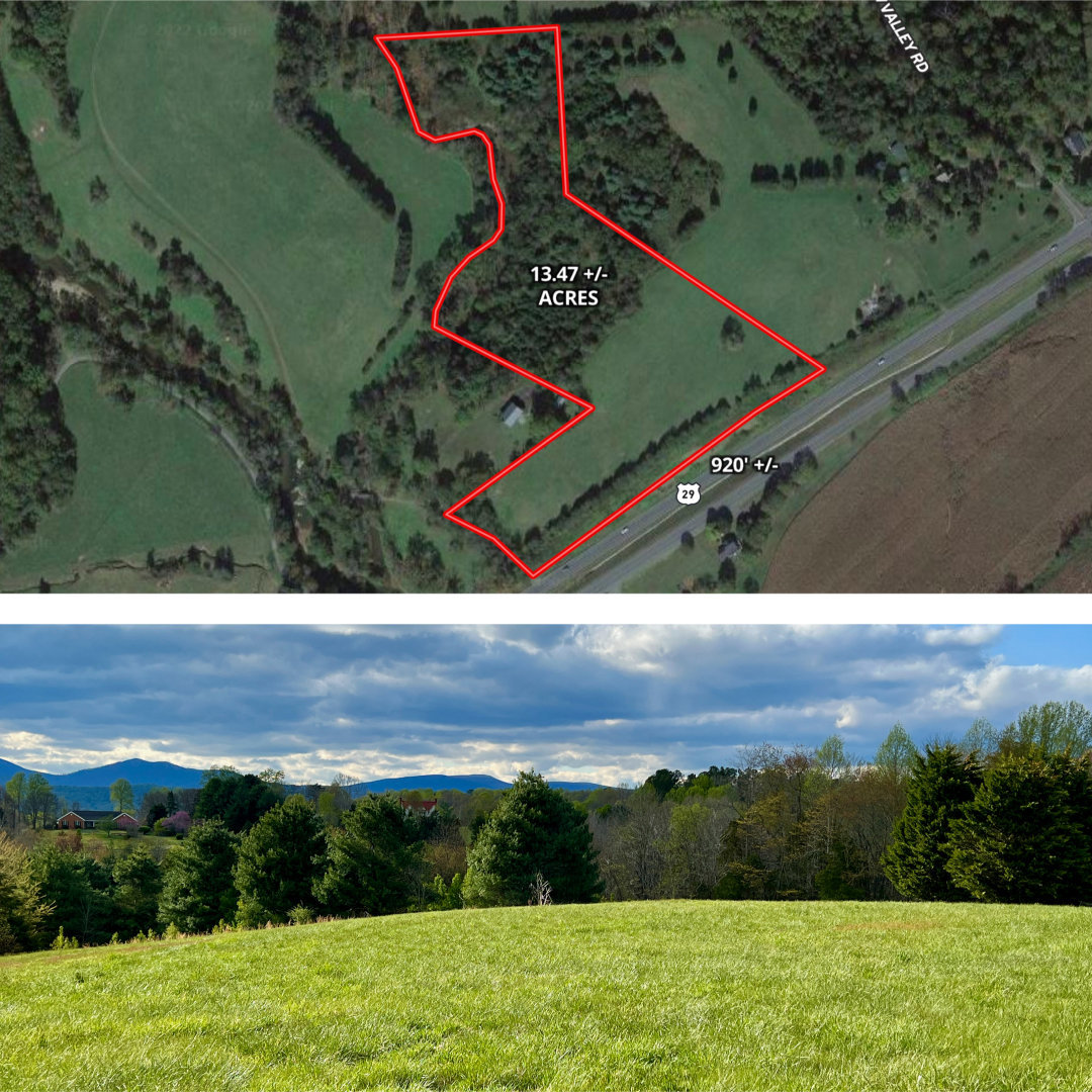 Image for 13.47 +/- Acres w/920' +/- of Rt. 29 Frontage & Beautiful Mountain Views--Madison County, VA