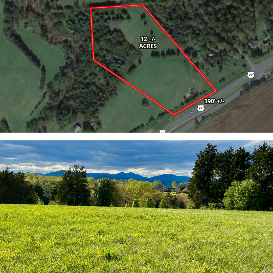 Image for 12 +/- Acres w/390' +/- of Rt. 29 Frontage & Beautiful Mountain Views--Madison County, VA