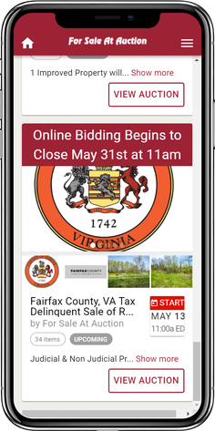 Image for Fairfax County, VA Tax Delinquent Sale of Real Estate