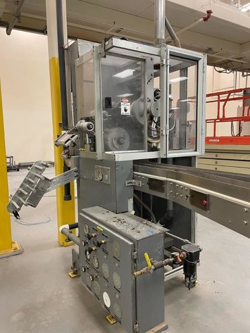 Image for MJK0997 R. A. Jones PK-4000 Pouch / Sachet Filling Machine with CTC Splicer and Knife Cutoff Station