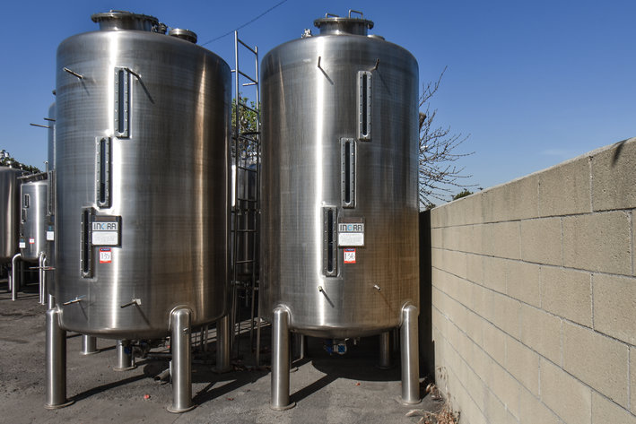 Image for ***SOLD*** MJK0962 316L Stainless Steel Tank 6204 Liter / 1640 Gallon