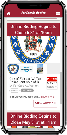 Image for City of Fairfax, VA Tax Delinquent Sale of Real Estate