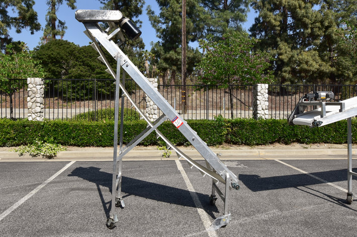 Image for MJK1127 Food Grade Cleated Incline Conveyor 118