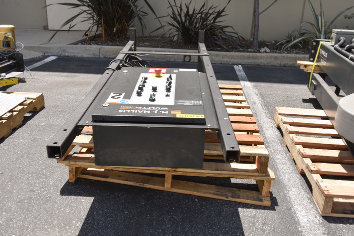 Image for ***SOLD***MJK1125 WULFTEC WRT-150 Semi-Automatic Pallet Wrapper