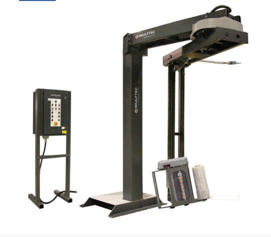 Image for ***SOLD***MJK1129 WULFTEC WRT-150 Semi-Automatic Pallet Wrapper