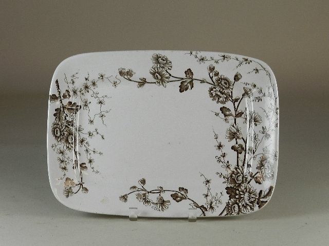 Rindley Spring Pattern Ironstone Platter
