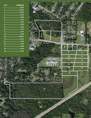 Image for LIVE ESTATE AUCTION - To Settle a portion of the R. Franklin & Jane Jordan Bledsoe Estate - 202.535 Acres Located on Rocky Creek Road and Bloomfield Drive, Macon