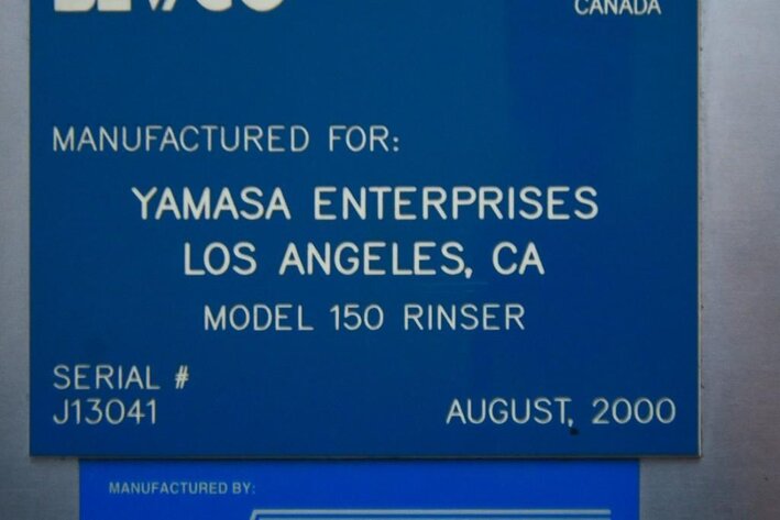 Image for ***SOLD***MJK1108 Bevco Bottle Washer Model 150