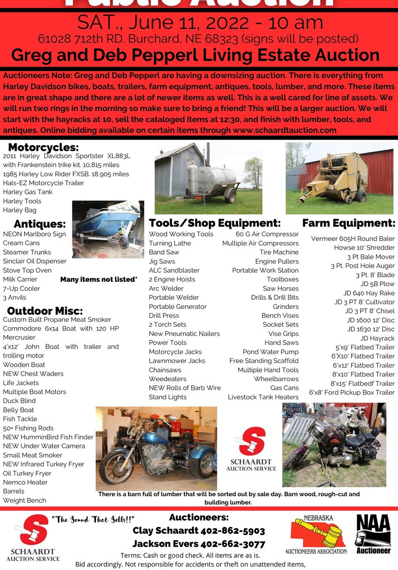 Image for Greg and Deb Pepperl Living Estate Auction