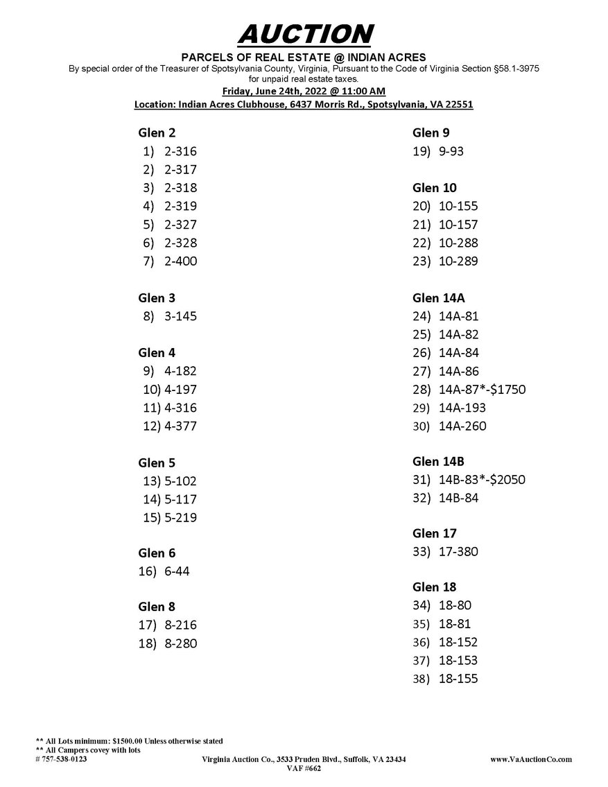 Image for Indian Acres - LIVE AUCTION