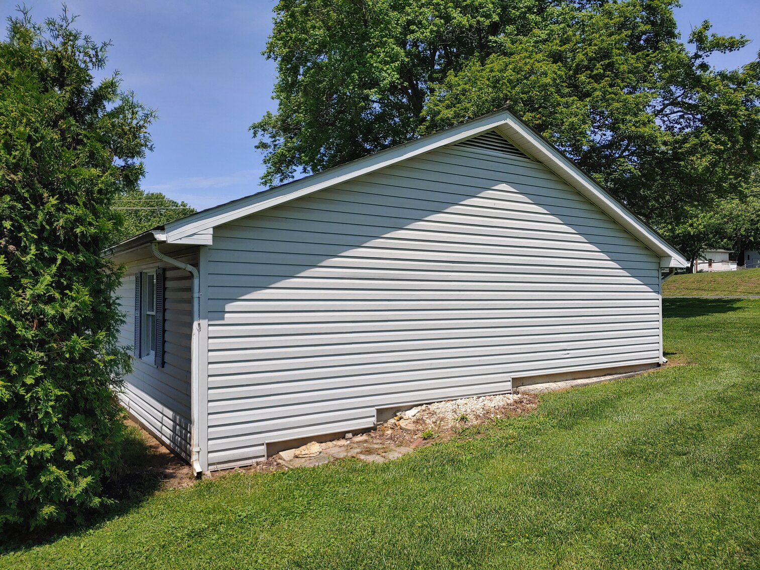 Image for 3 BR, 2 BA RANCHER W/ 2-CAR DETACHED GARAGE ON 0.78+/- ACRE CORNER LOT