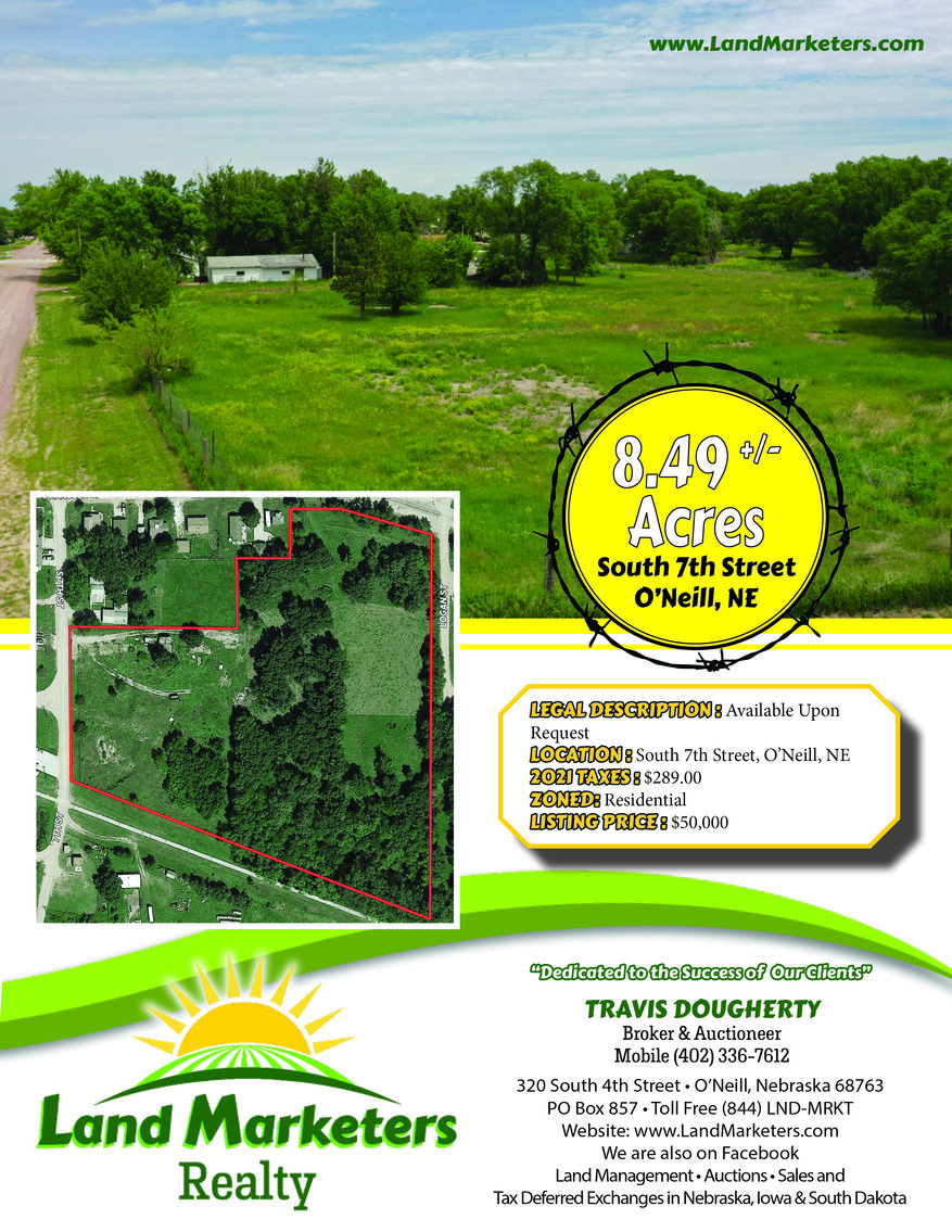 Image for 8.49 +/- Acres in O'Neill, Nebraska