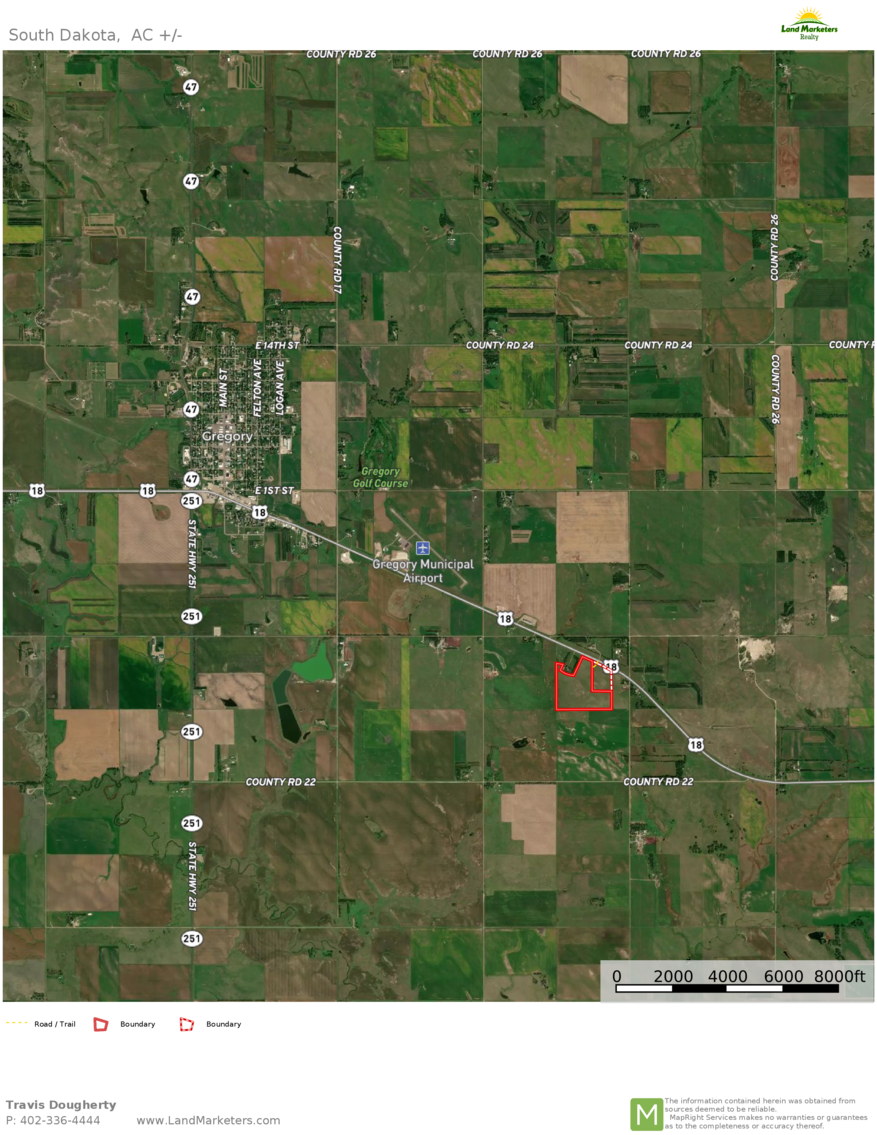 Image for 2 Tracts For Sale in Gregory County, South Dakota