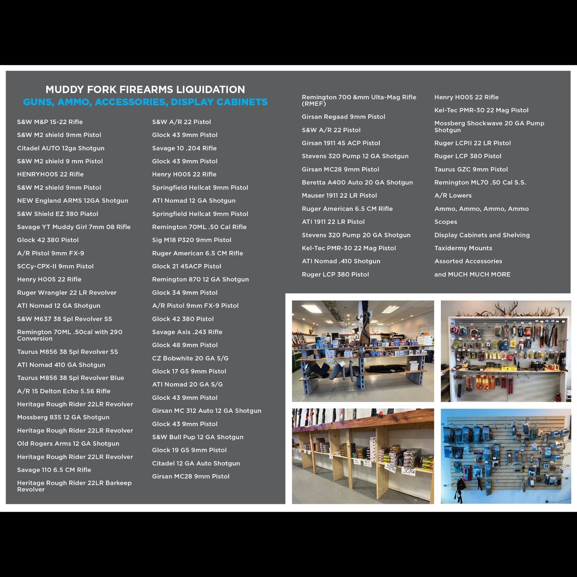 Image for Muddy Fork Firearms Auction