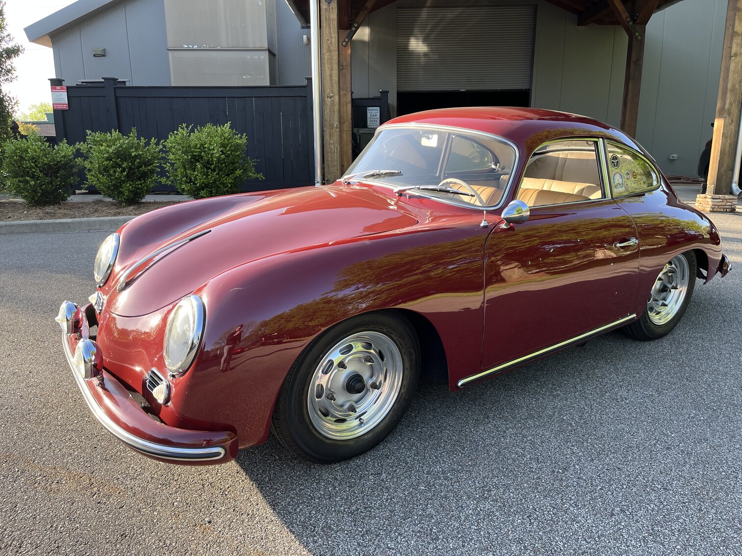 1956 PORSCHE 356A SUNROOF COUPE