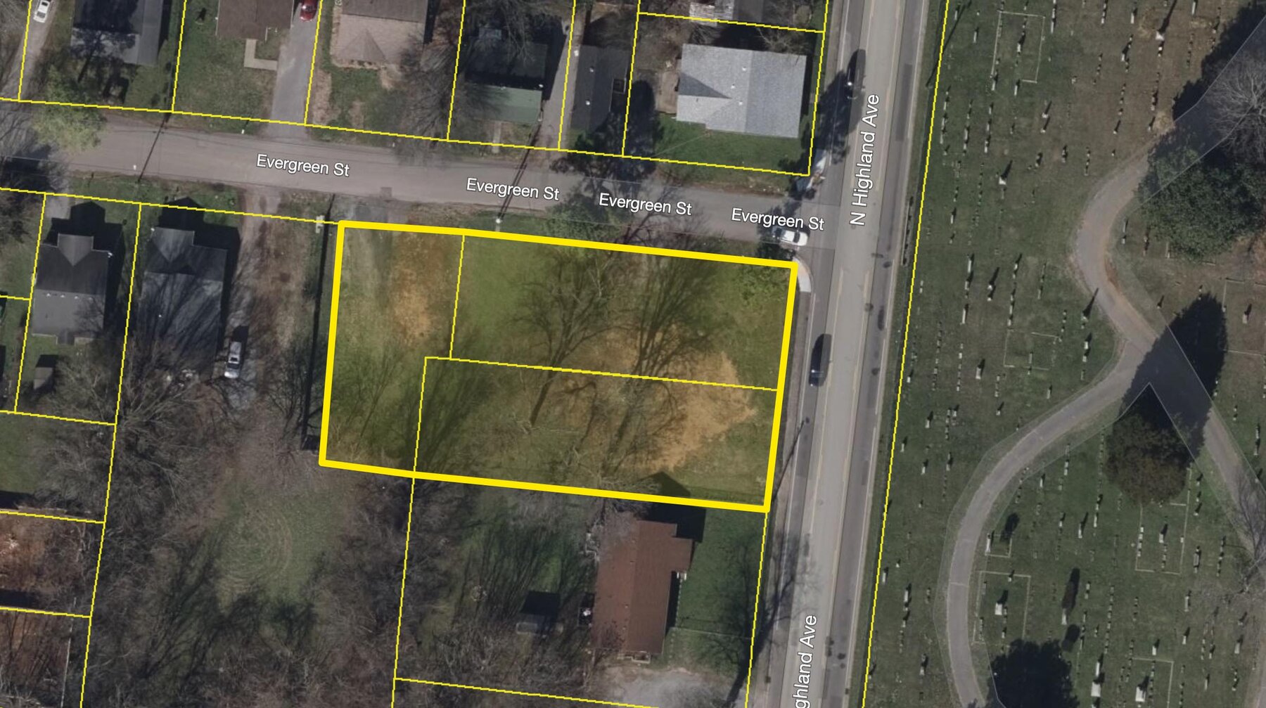 Image for North Highland Avenue / Evergreen Street, Murfreesboro