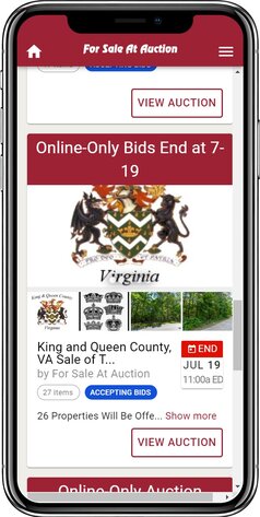 Image for King and Queen County, VA Sale of Tax Delinquent Real Estate