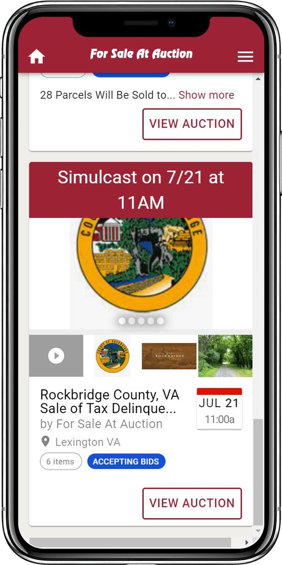 Image for Rockbridge County, VA Sale of Tax Delinquent Real Estate