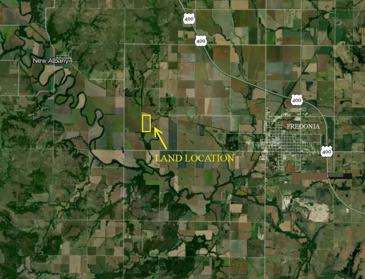 81.5 Acres Wilson County, Kansas Tillable Bottom Ground Near Fredonia and New Albany Land For Sale photo 10