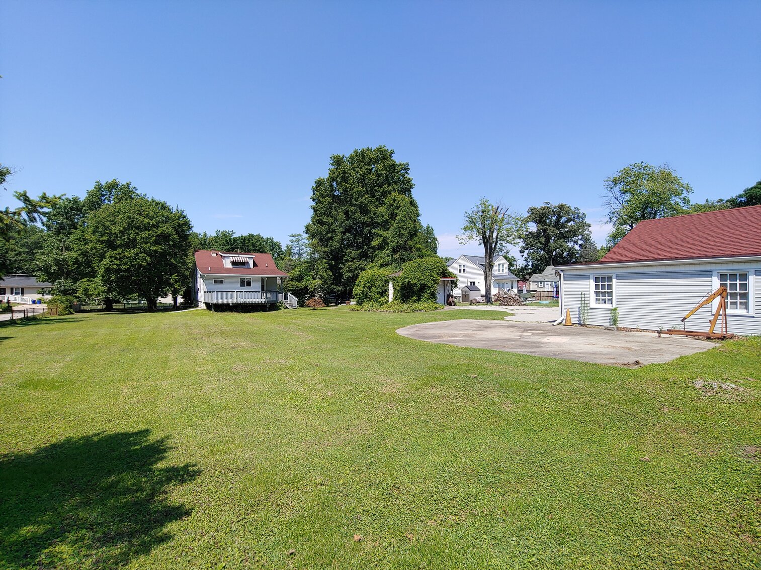 Image for CLEAN VINYL SIDED CAPE COD W/ LARGE DETACHED 2-BAY GARAGE W/ HEAT & AIR ON 0.56+/- ACRES