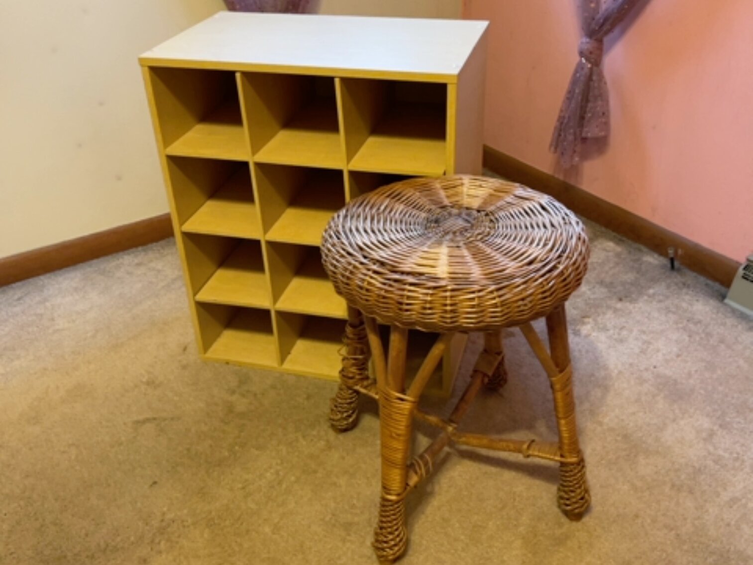 Cubbie with Stool