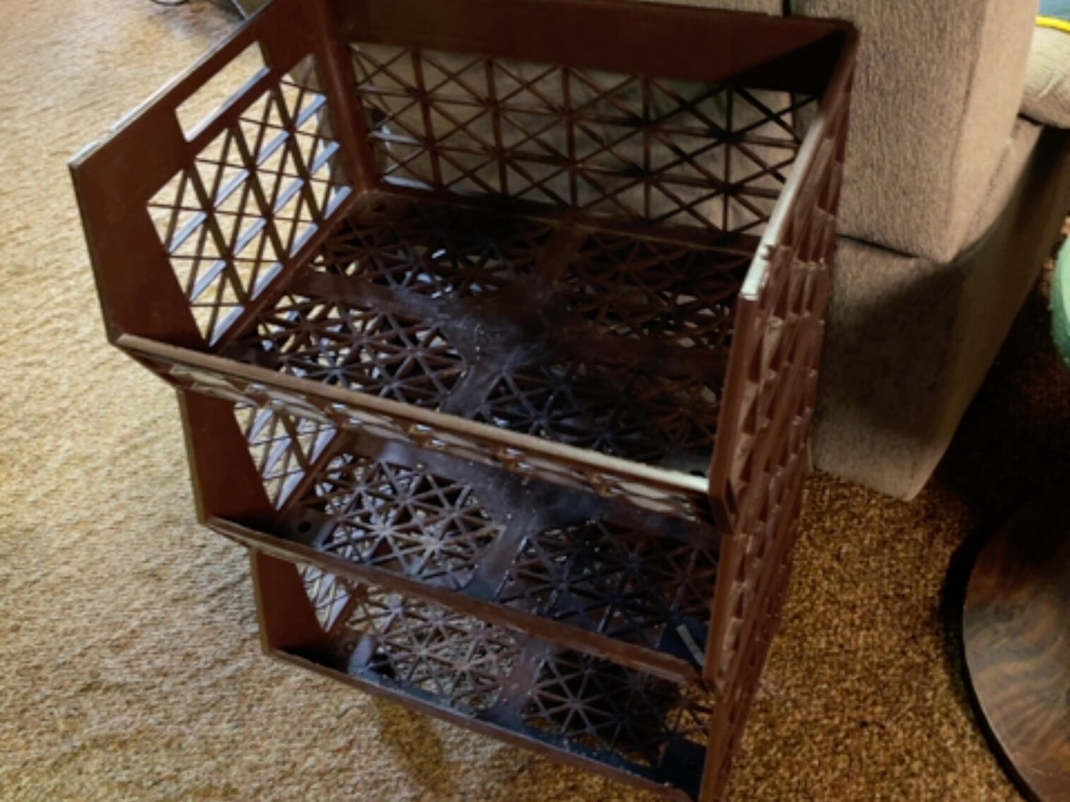 Storage Crate on Wheels