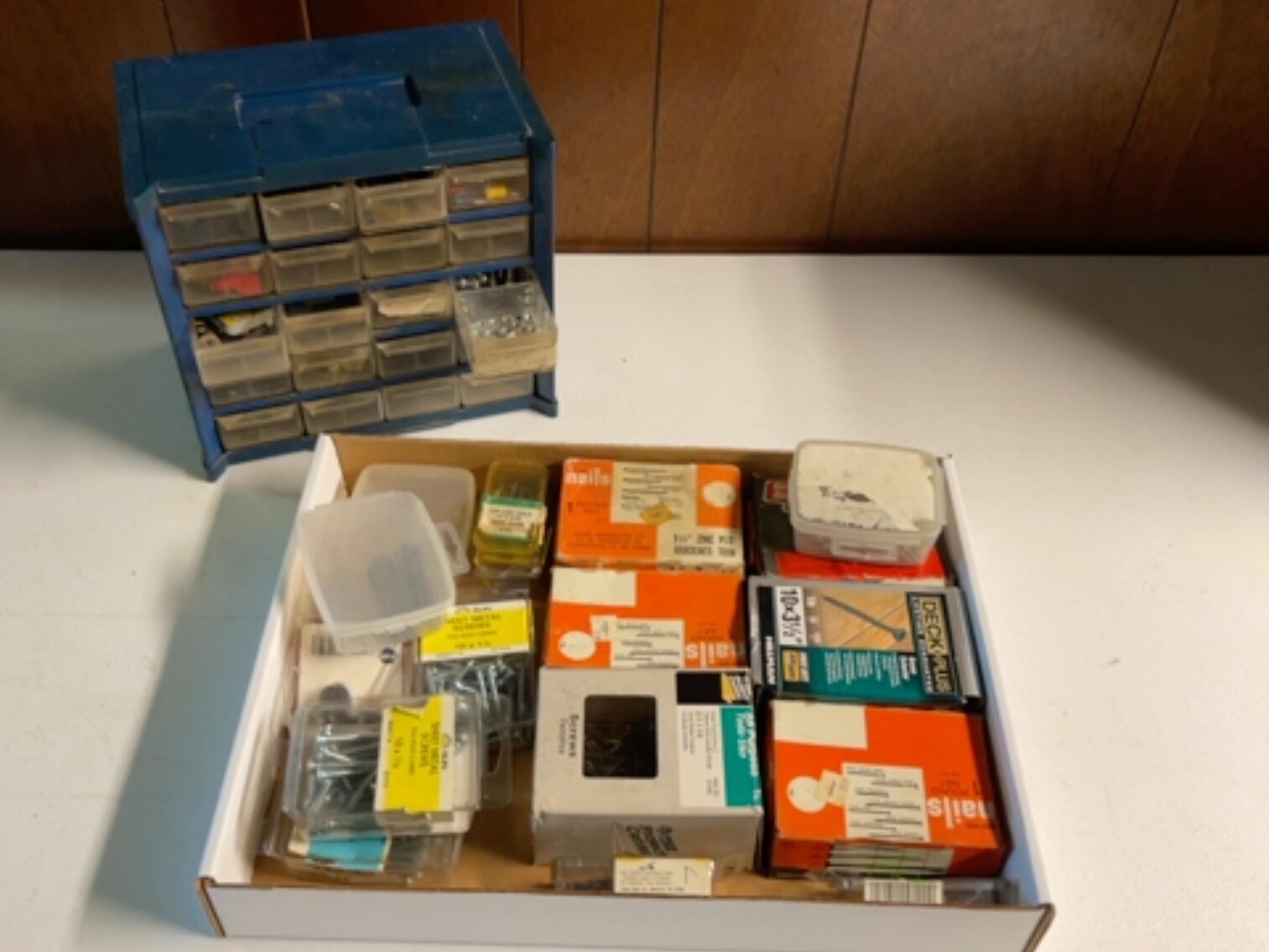 Hardware in Plastic Storage