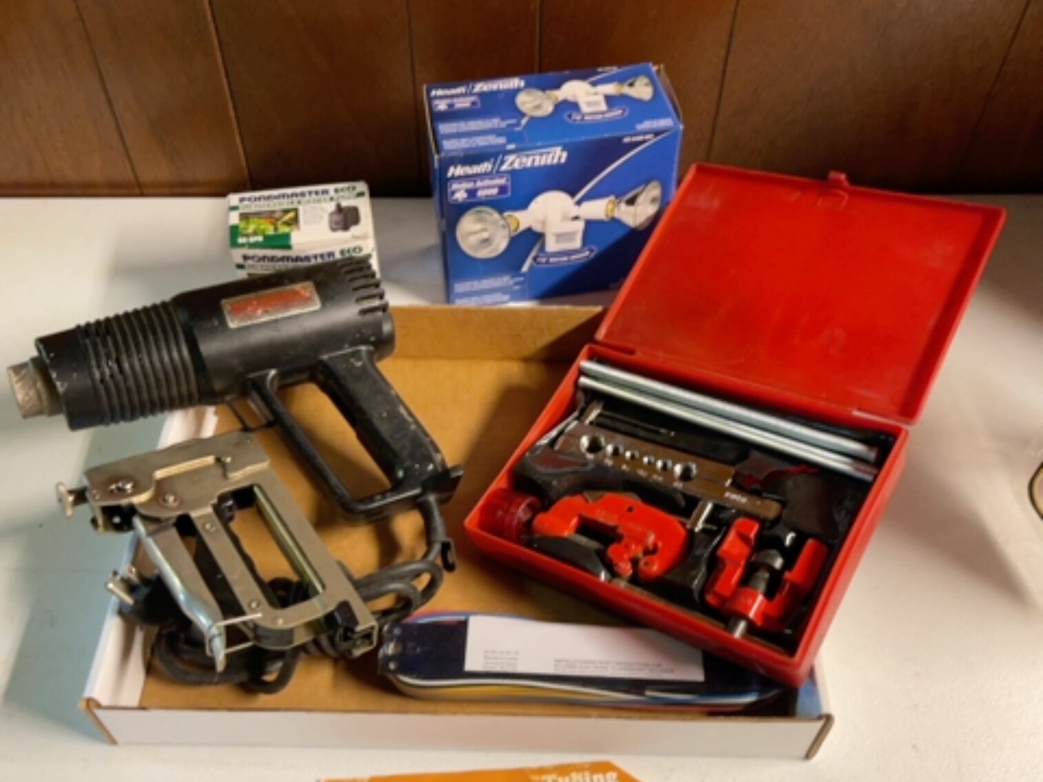 Tubing Tool Kit and Heat Gun