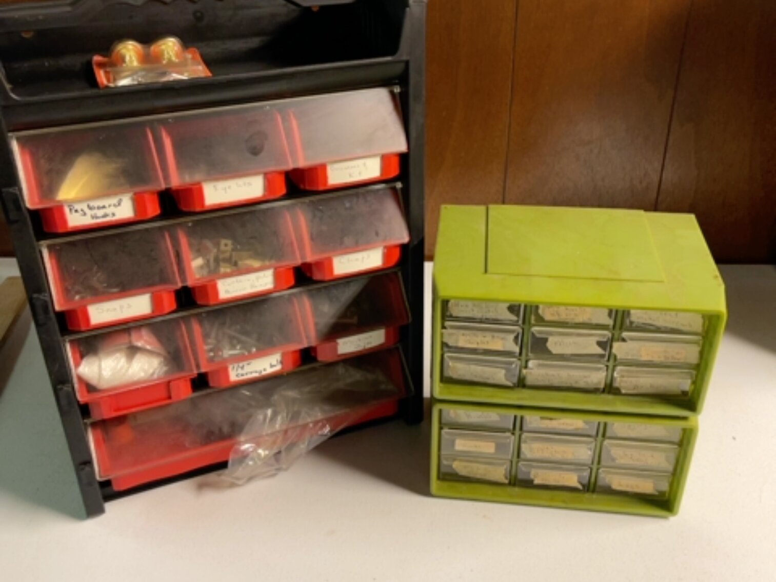 Containers of Miscellaneous Hardware