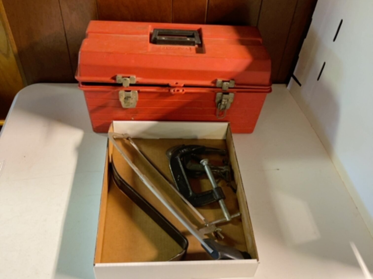 Toolbox and Clamps