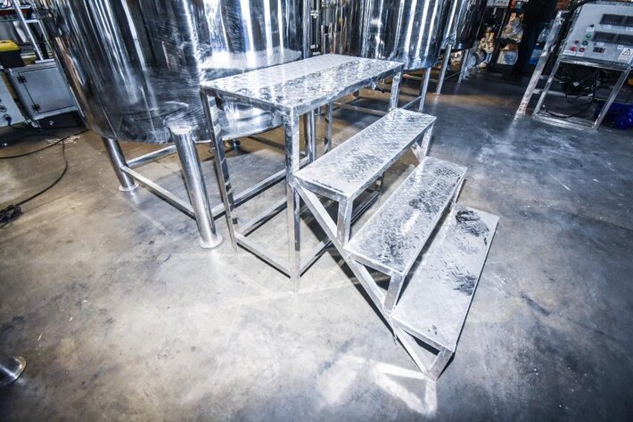 Image for ***SOLD*** MJK1144 Guangzhou Shao Feng Co. 265 Gallon Stainless Steel Storage Tank