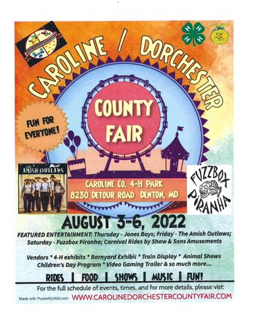 Image for Aug 6, 2022 4-H Livestock Auction - Caroline / Dorchester County Fair