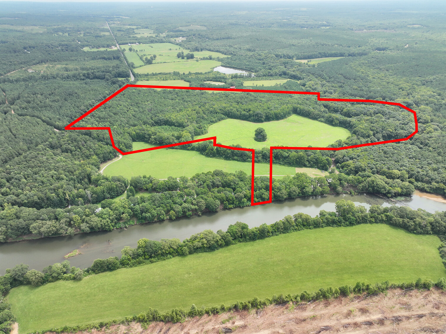 Image for 90 Ac +/- Co Rd 139 Chambers County, Alabama on the Tallapoosa River