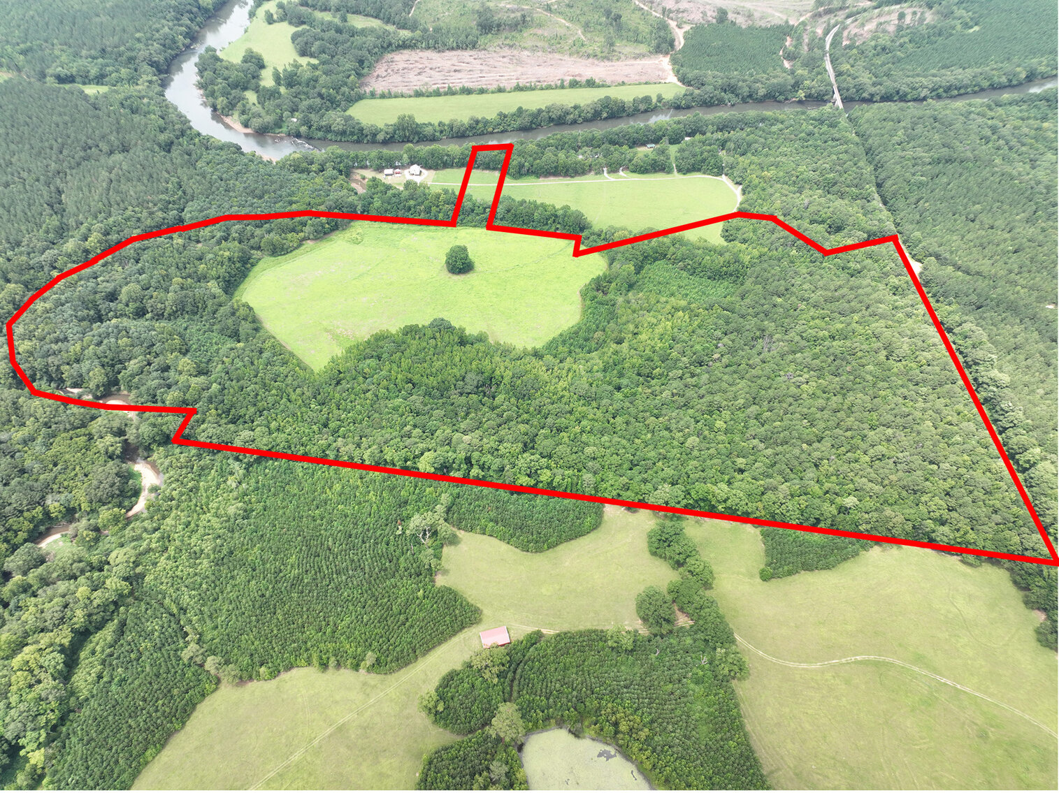 Image for 90 Ac +/- Co Rd 139 Chambers County, Alabama on the Tallapoosa River