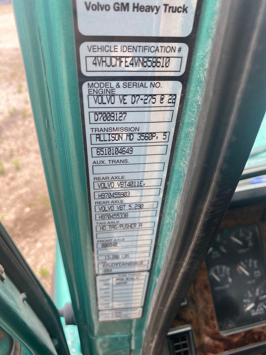 Image for (2) Volvo Dump Trucks (Tedrow)