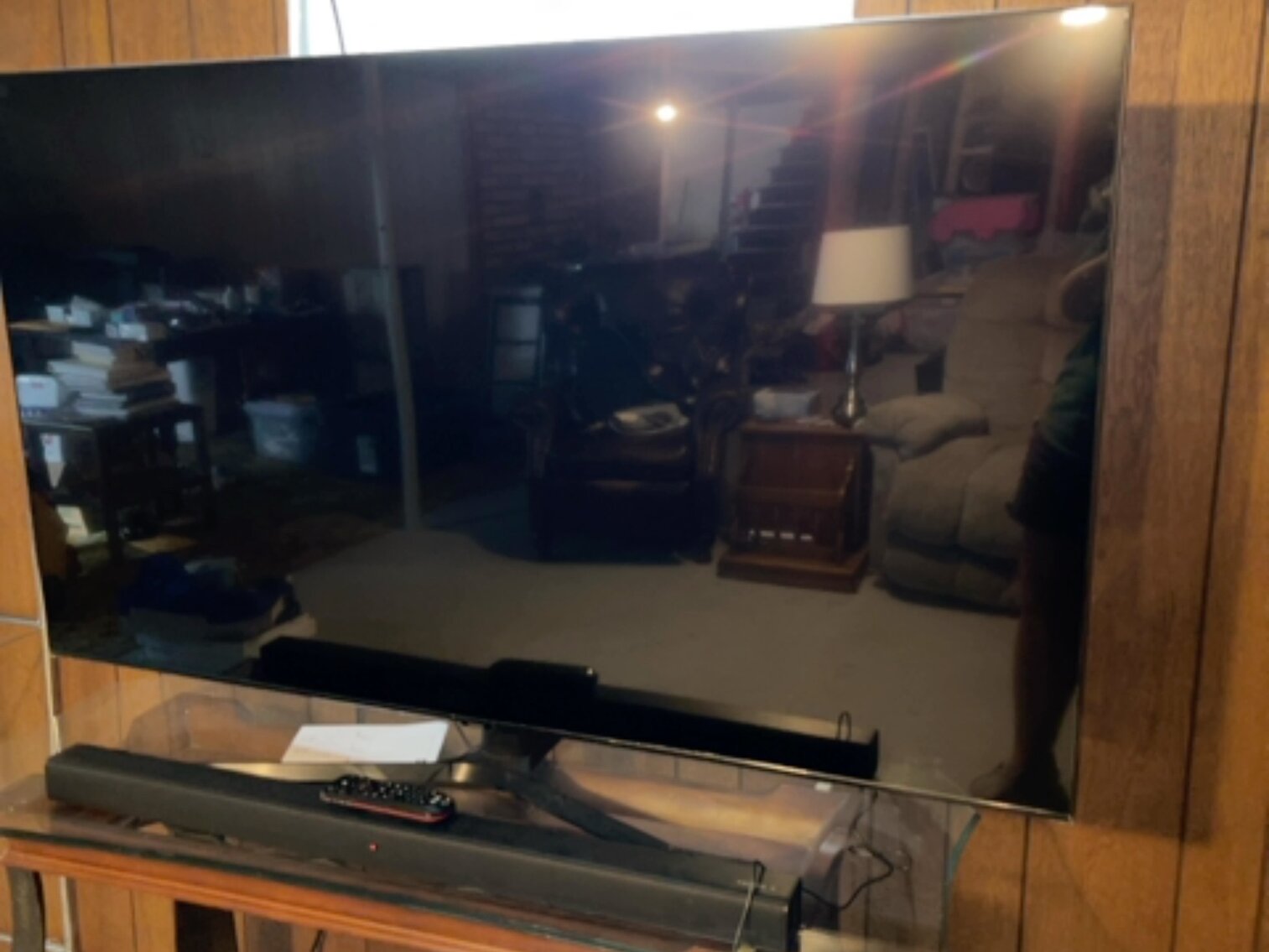Samsung TV With Soundbar