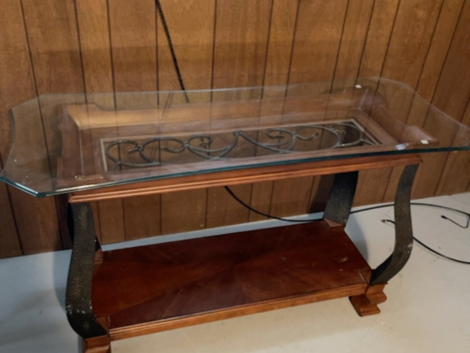 Table With Glass Top