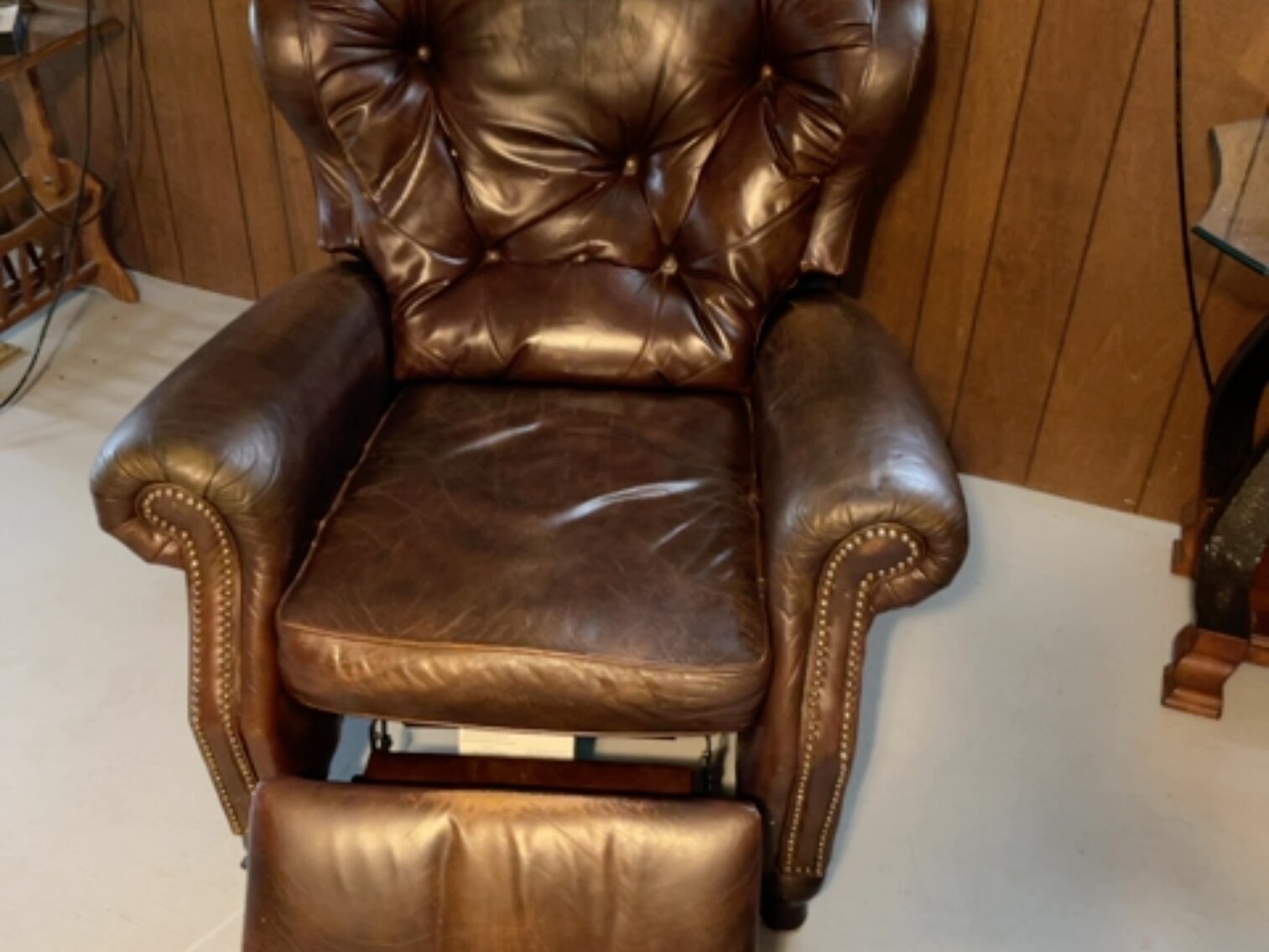 Leather Recliner 