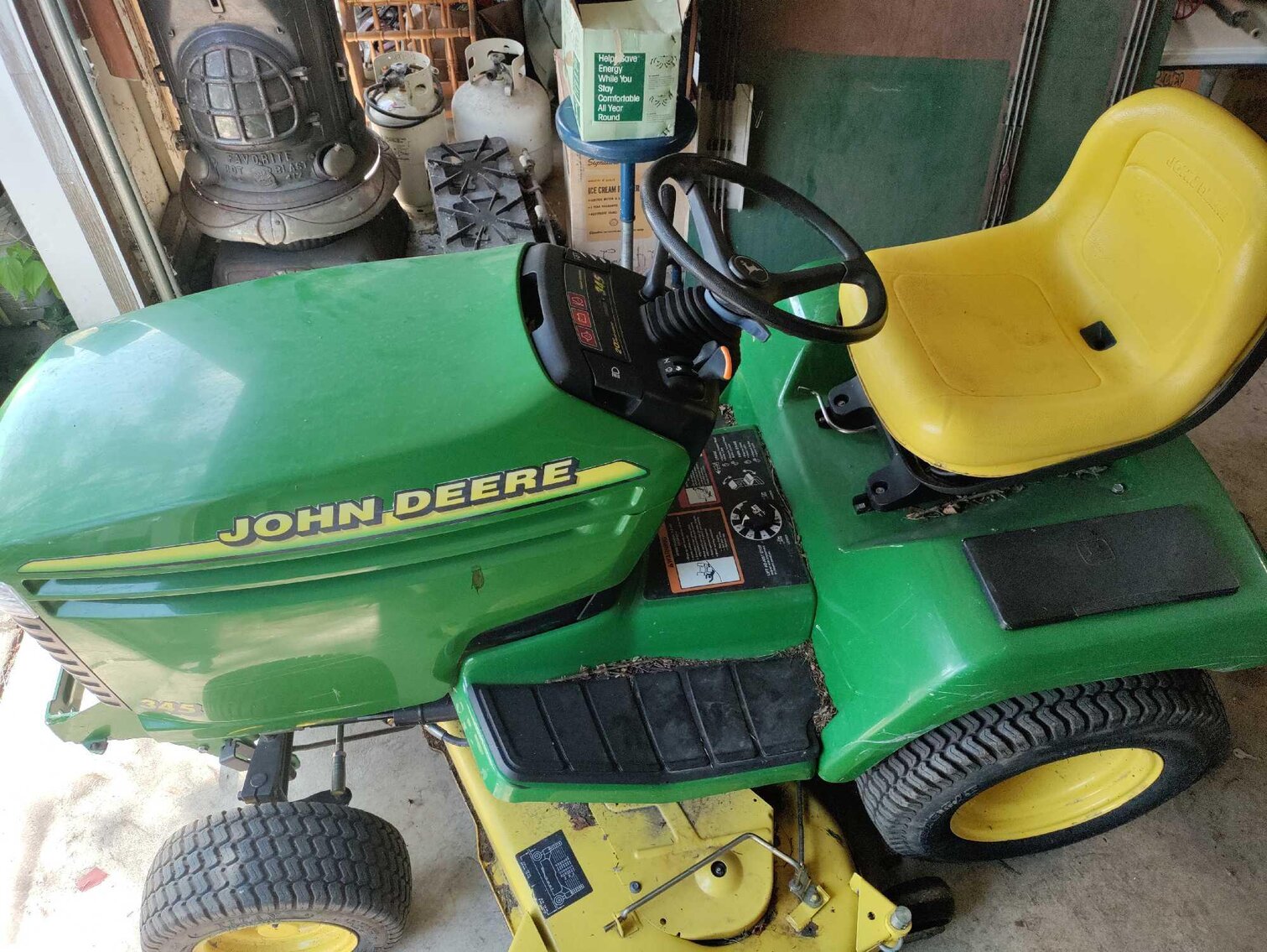 Image for John Deere Mower, UTV, Knives, Ammo, Antiques, Tools, Fishing, Collectibles, Glass, Household, Furniture (Bays)