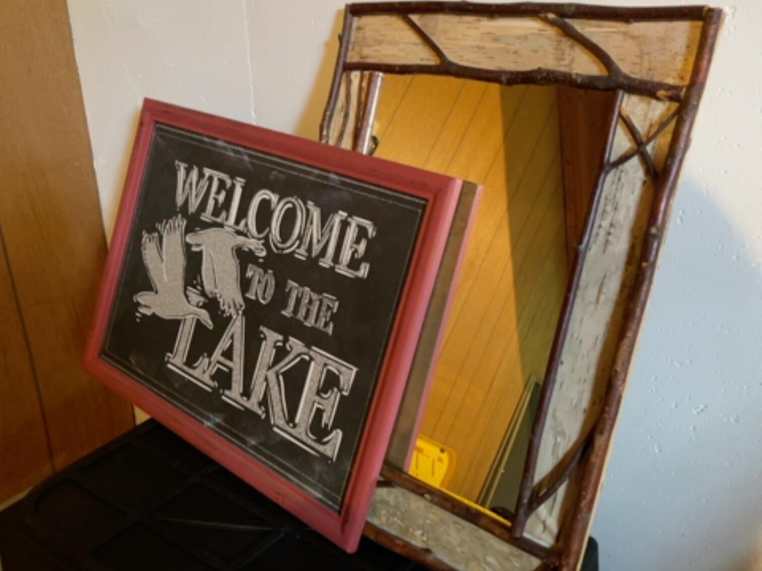 Mirror and Lake Print
