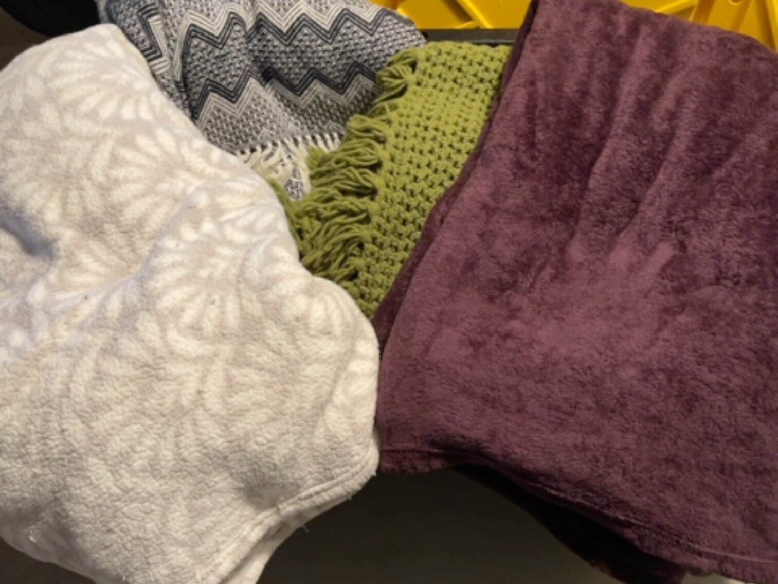 Tote of Blankets