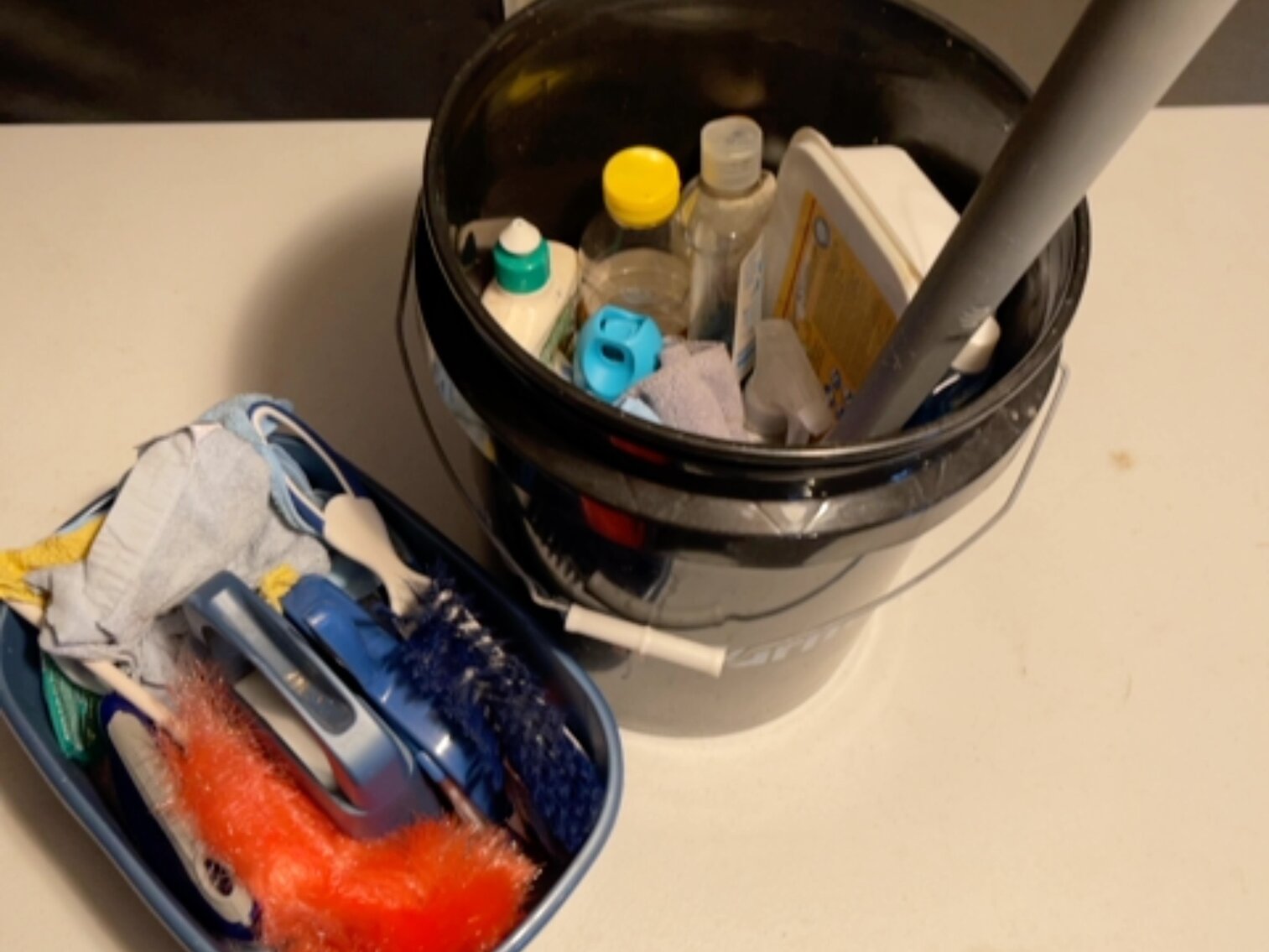 Pail of Cleaning