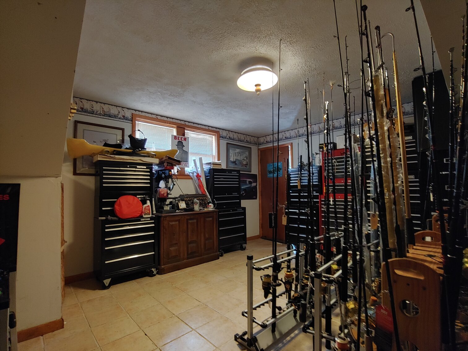 Image for 3 BR BRICK & VINYL SIDED SPLIT LEVEL HOME ON 0.57+/- AC W/ 18’ X 40’ INGROUND POOL; SALTWATER & FRESHWATER FISHING GEAR, 80+ HEAVY DUTY RODS & REELS, COLLECTIBLES, MEMORABILIA, FURNITURE & HOUSEHOLD ITEMS