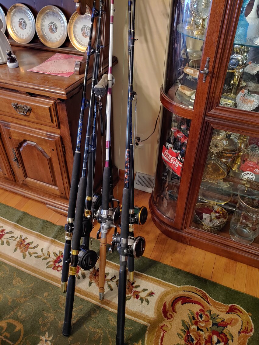 Image for 3 BR BRICK & VINYL SIDED SPLIT LEVEL HOME ON 0.57+/- AC W/ 18’ X 40’ INGROUND POOL; SALTWATER & FRESHWATER FISHING GEAR, 80+ HEAVY DUTY RODS & REELS, COLLECTIBLES, MEMORABILIA, FURNITURE & HOUSEHOLD ITEMS