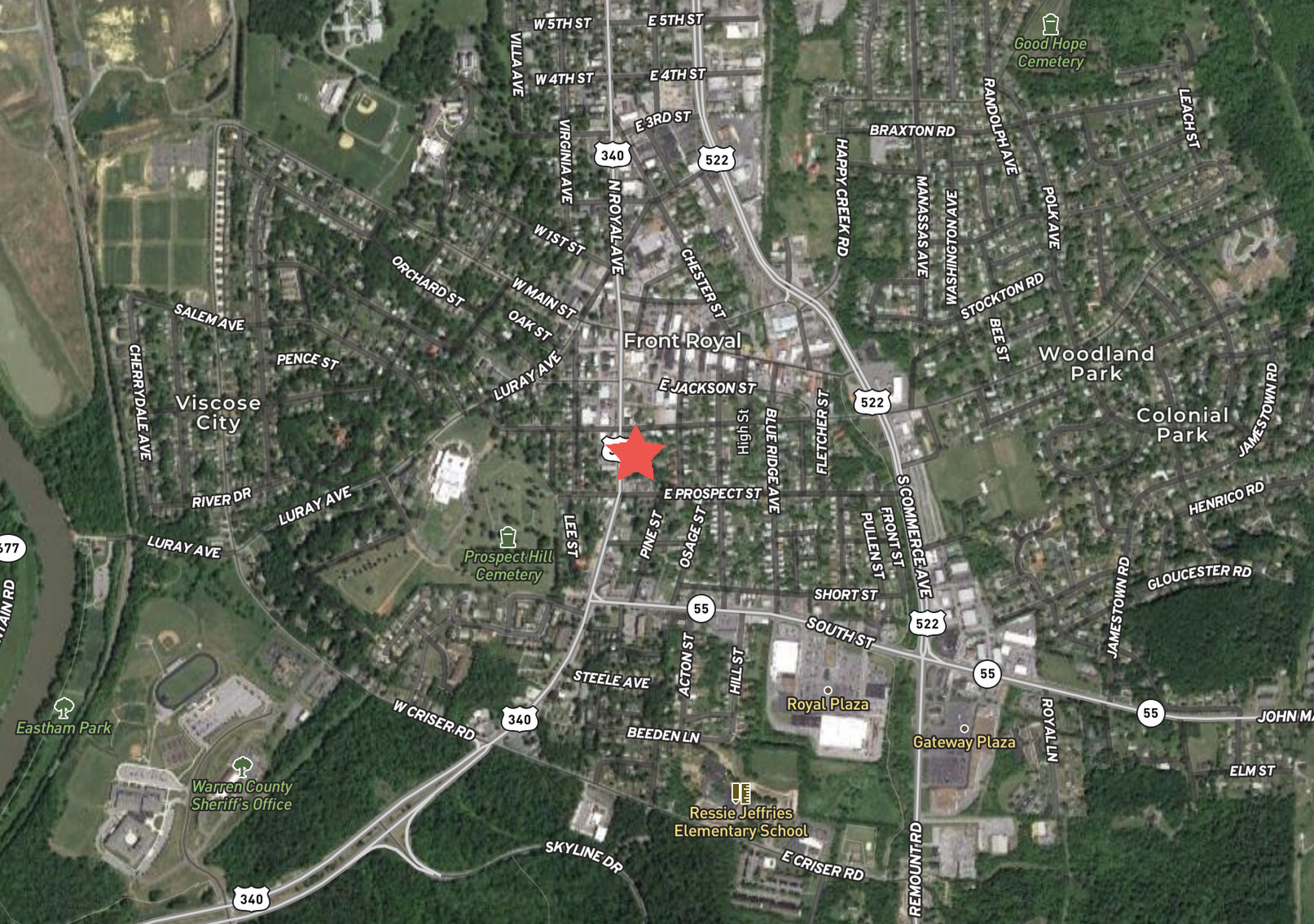 Image for 4 BR/4 BA Home on .4 +/- Acre Lot in Downtown Front Royal, VA--Zoned Commercial (C-1)